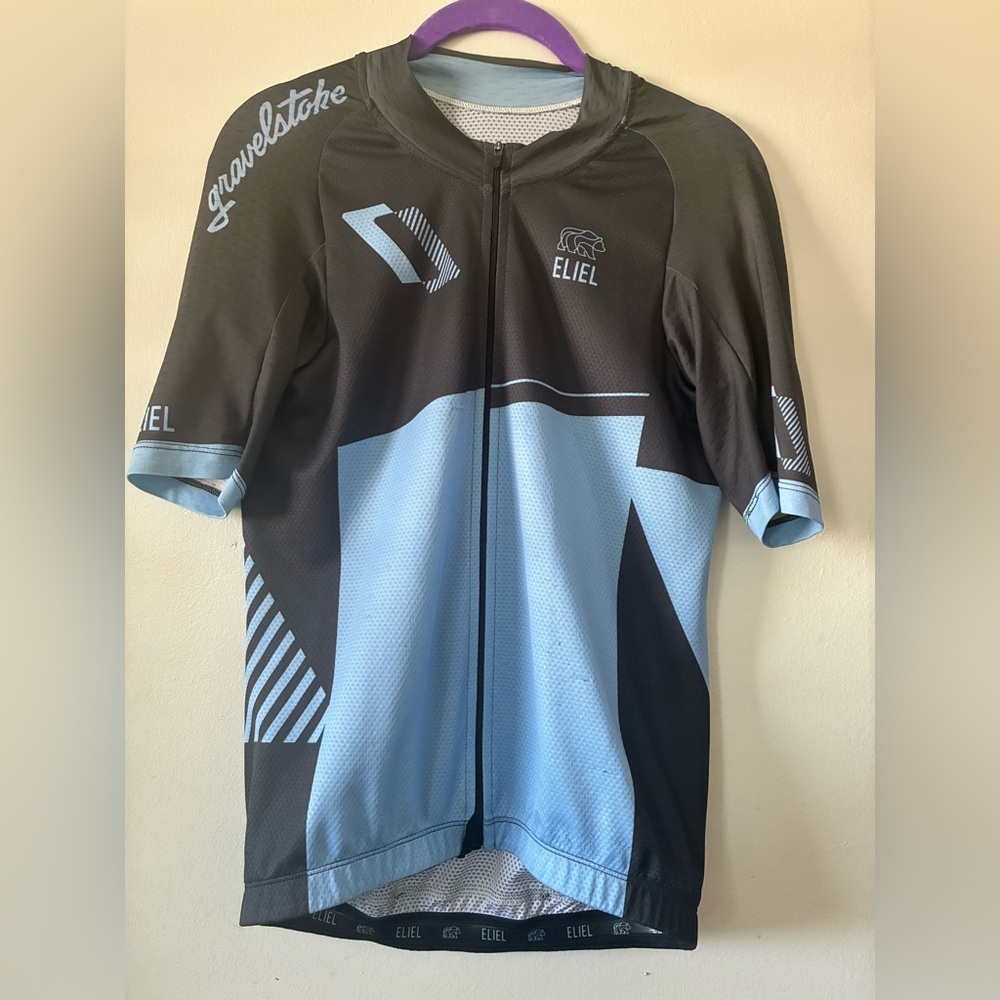 Eliel cycling gravelstoke hunt of the north official race gear top size M